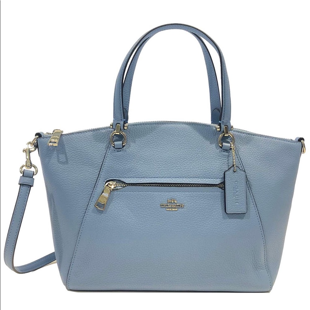 COACH Womens Pebbled Prairie Satchel “Authentic”